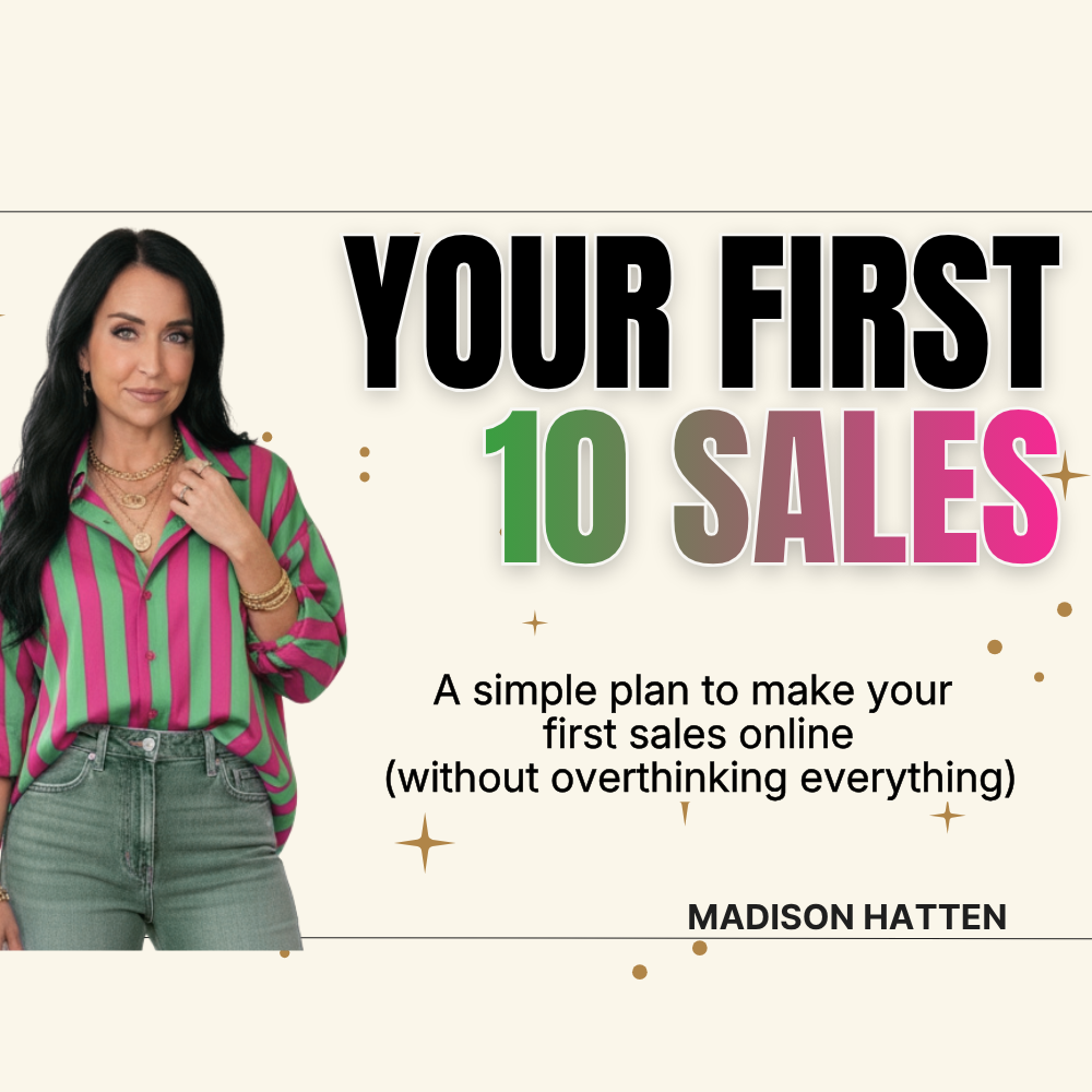 Your First 10 Sales beginner sales training